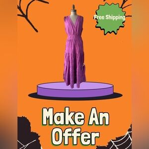 Sundance Purple Maxi Dress